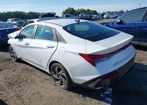 2024 Hyundai Elantra Limited из США, поврежденный, VIN KMHLP4DG6RU778893